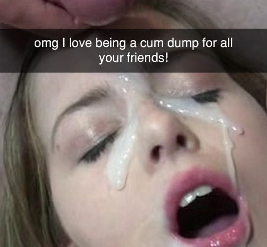 Your wife loves being a cum dump for all of your friends - Cuckold Snapchat
