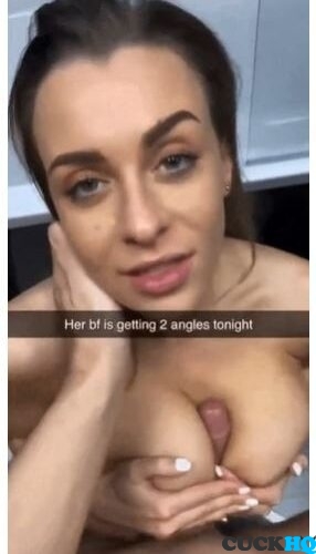 Cheating Snapchat Titty Fuck